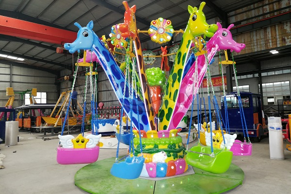 giraffe kiddie swing ride for sale 12 seater